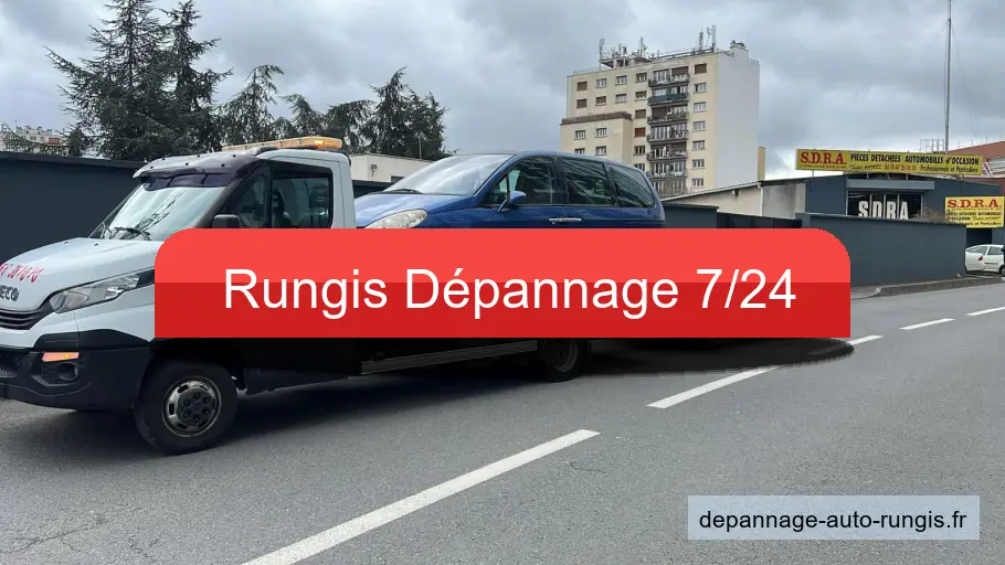 Dépannage et remorquage à Rungis